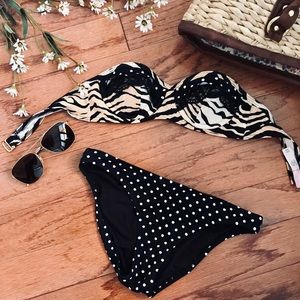 Victoria’s Secret Sexy Polka Dot/ Tiger Bikini